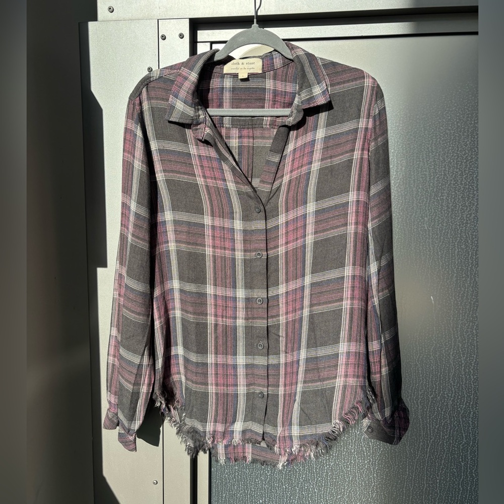 Cloth + Stone | Plaid Button Down